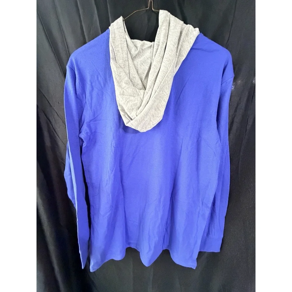 NWT JUNIOR BOYS XXL/TTG(16)‎ GAMER SHIRT BLUE MEASURMENTS IN DESCRIPTION (3015)